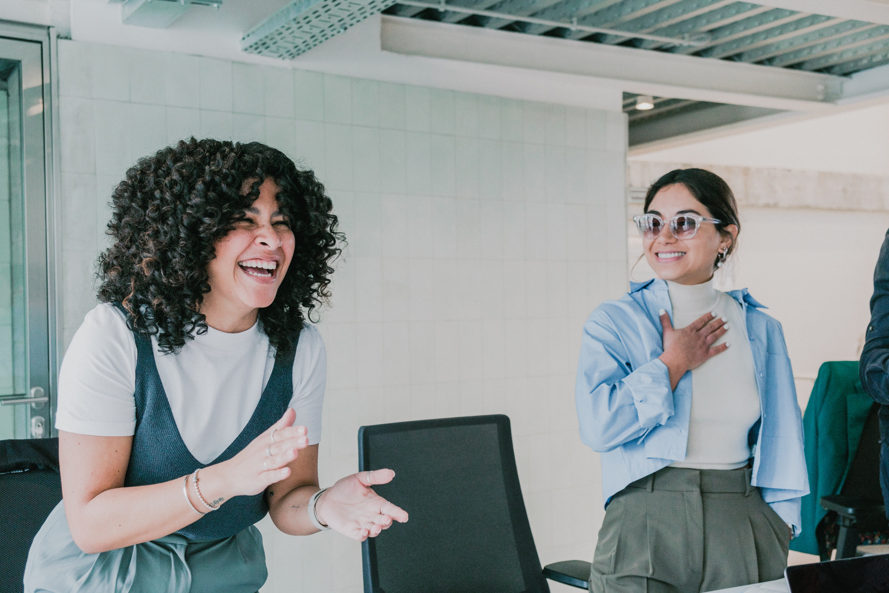 Cool Corporate Women Professionals in an Office